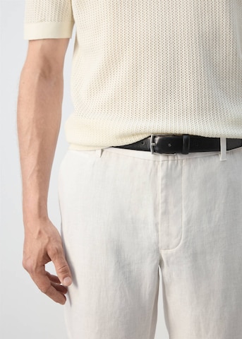 MANGO MAN Slimfit Hose 'Oyster' in Weiß