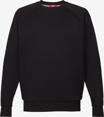 ESPRIT Sweatshirt in Zwart: voorkant