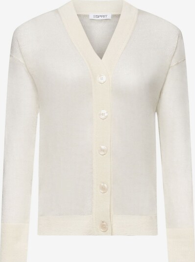 ESPRIT Pullover in beige / transparent, Produktansicht