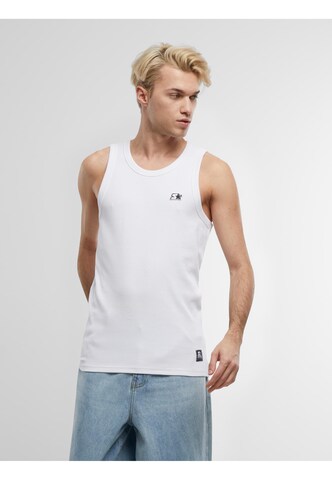 T-Shirt Starter Black Label en blanc