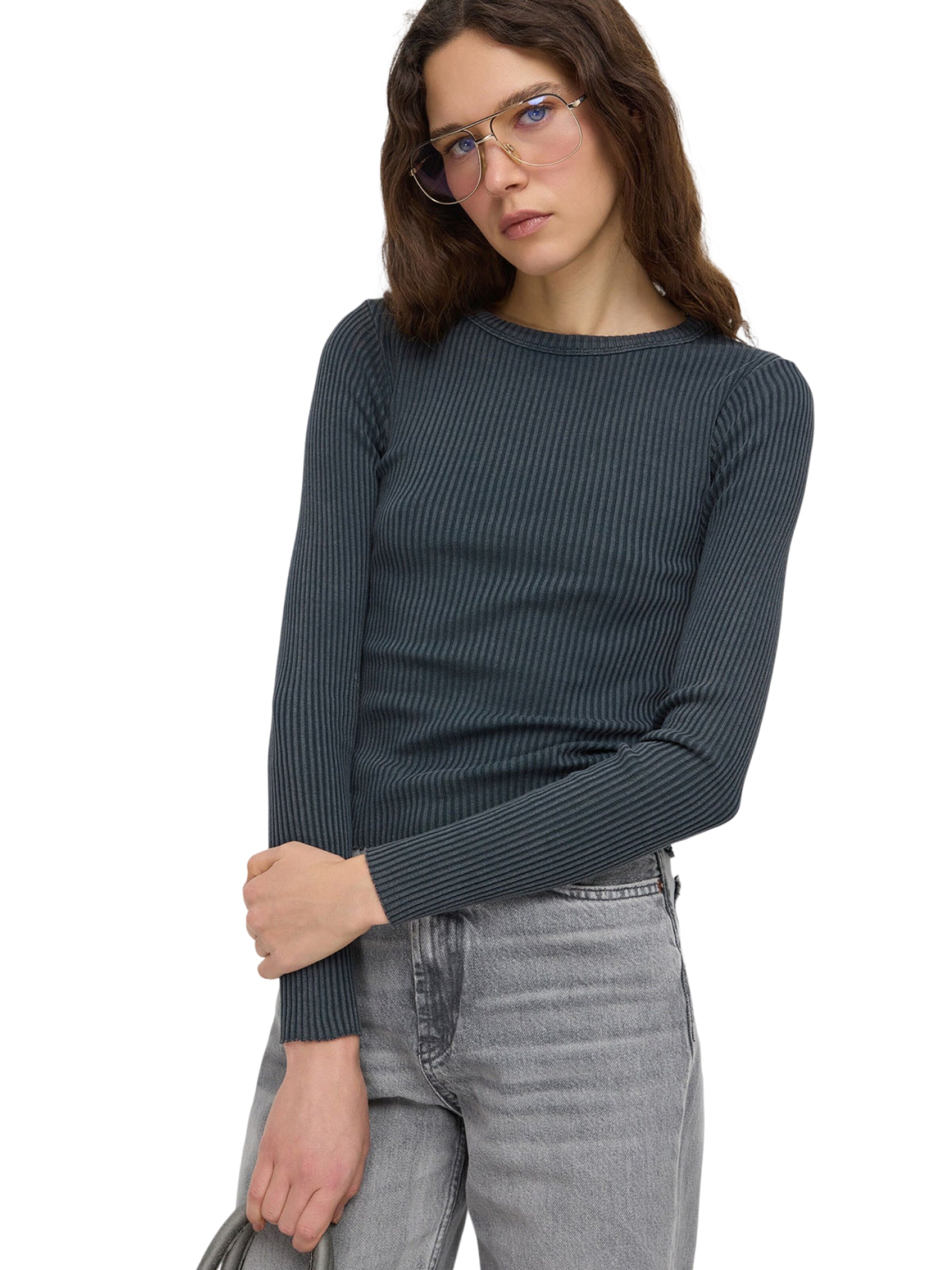 No Matter What Shirt in Blauw: voorkant