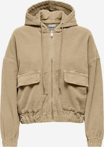 Giacca di mezza stagione 'ONLKenzie' di ONLY in beige: frontale