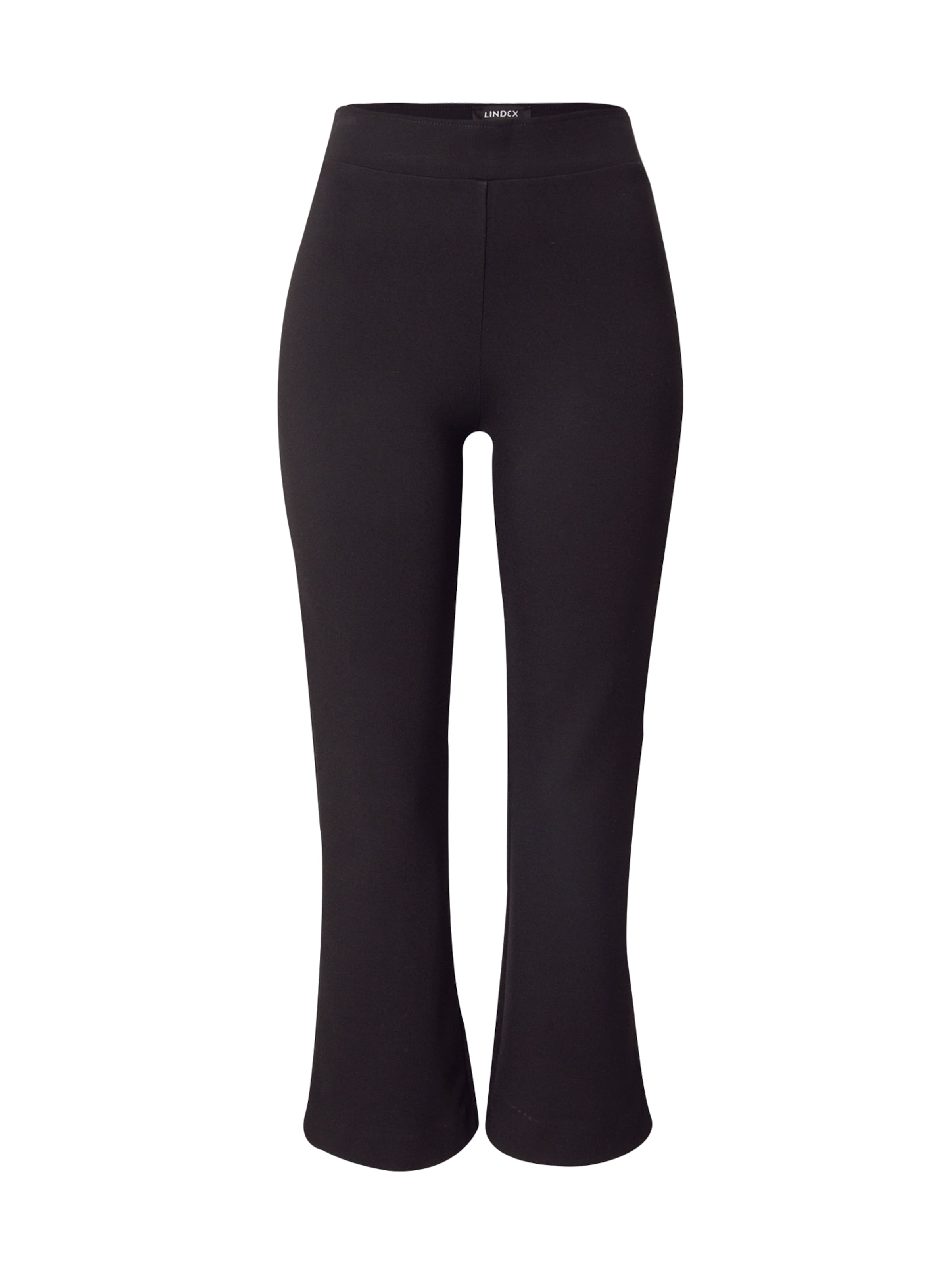 Lindex Flared Pants 'Alva' in Black: front