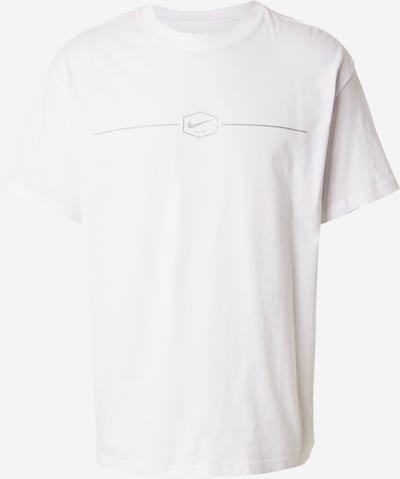 Marškinėliai 'M90 FW MBR CNCT 2' iš Nike Sportswear, spalva – pilka / balta, Prekių apžvalga