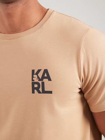 T-Shirt Karl Lagerfeld en beige