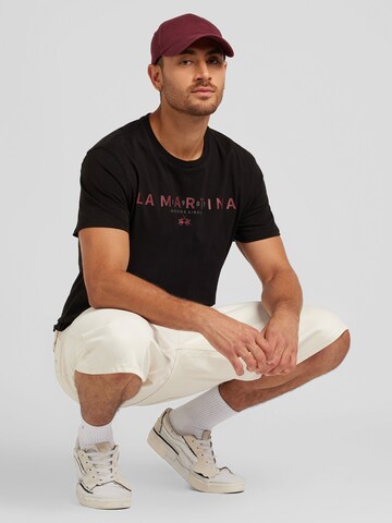 La Martina T-Shirt in Schwarz