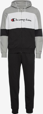 Champion Authentic Athletic Apparel Trainingsanzug in Schwarz: predná strana