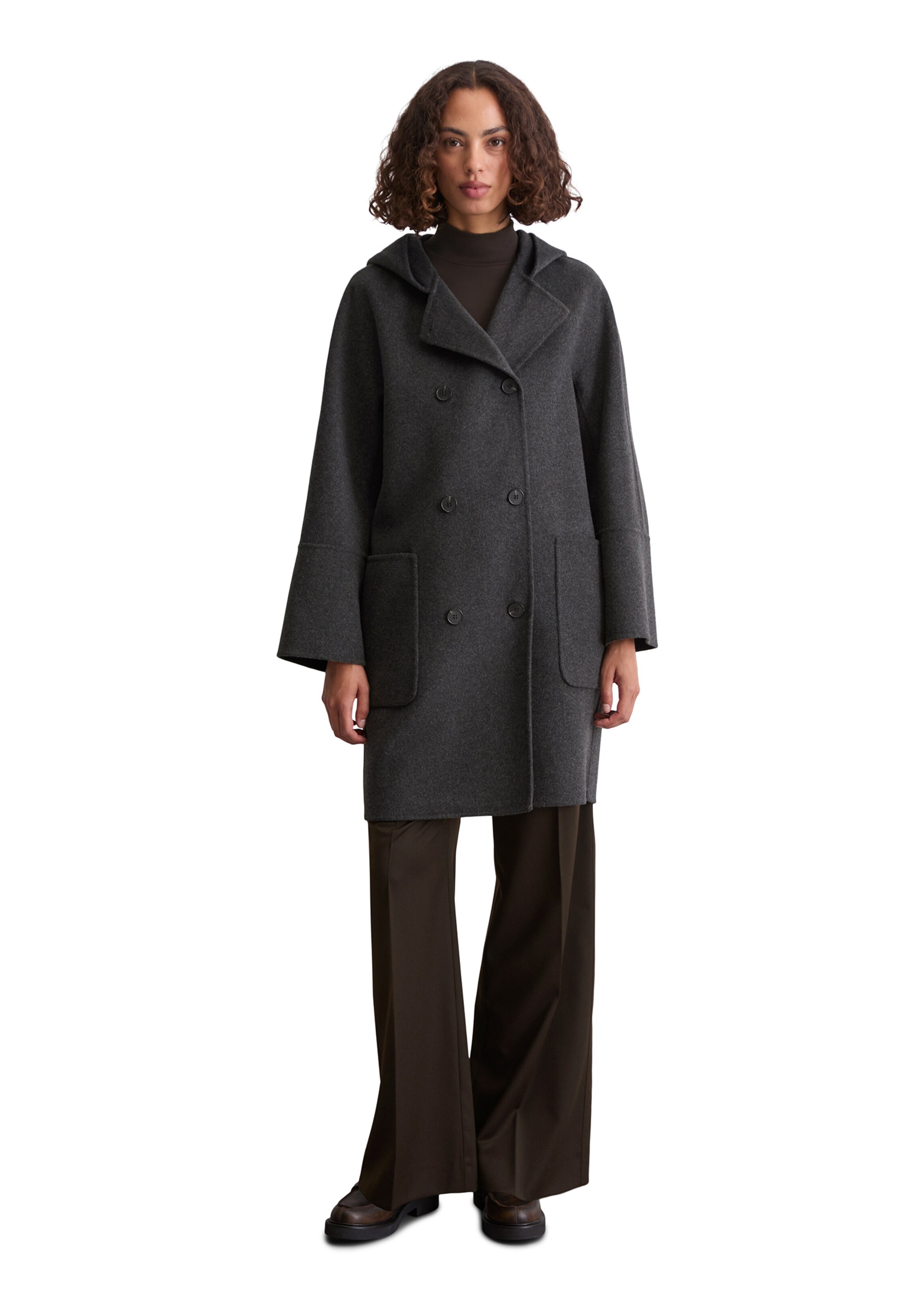 Marc O'Polo Between-seasons coat in Grey