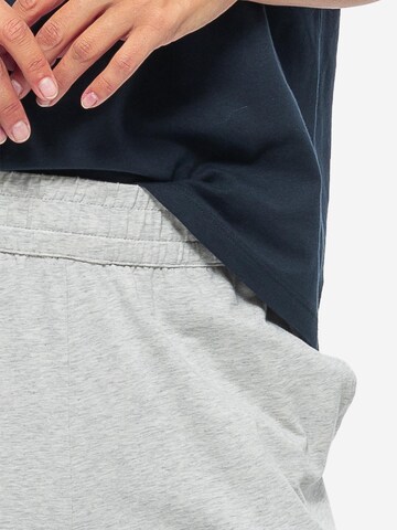 SCHIESSER Pajama 'Organic Cotton' in Grey