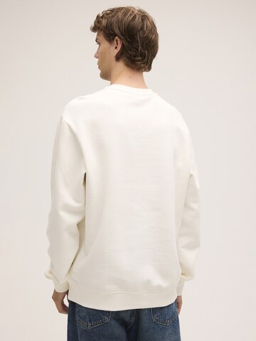 FILA Sweatshirt 'COREDO relaxed varsity brushed sweatshirt' in Wit
