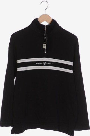 BOGNER Sweatshirt & Zip-Up Hoodie in XL in Black: front