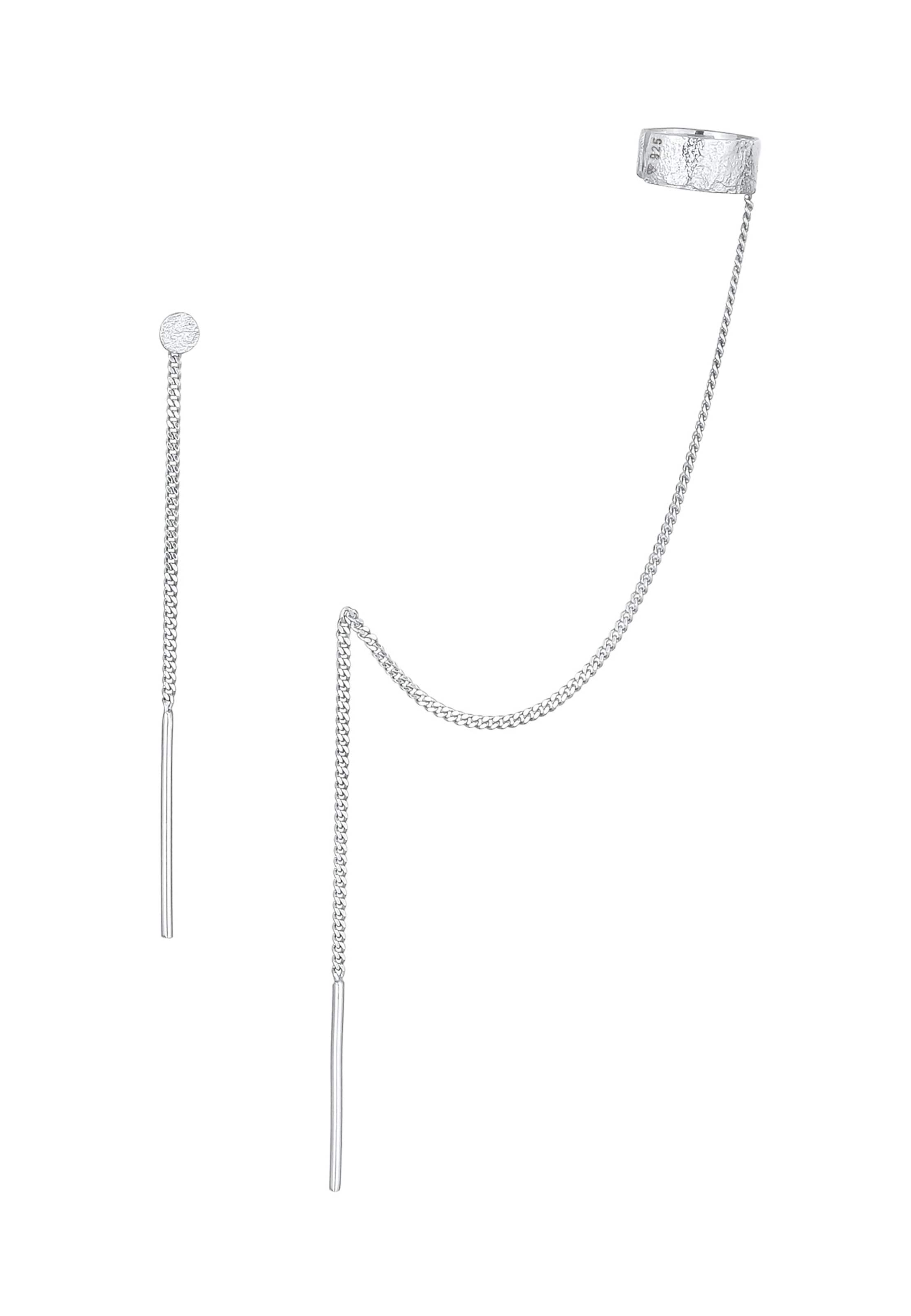 ELLI Серьги в Серебристый: спереди