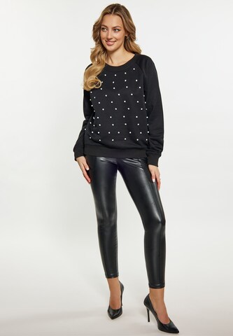 faina Sweatshirt in Zwart