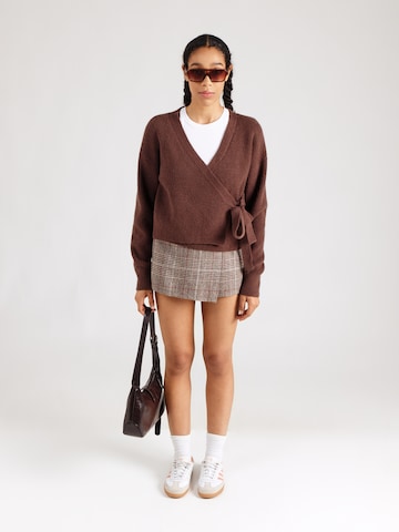 ABOUT YOU Kardigán 'Cassandra' - barna