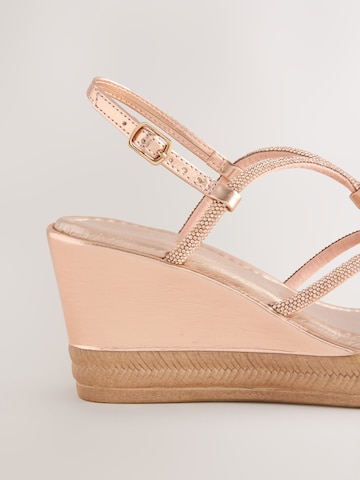 Next Sandalen met riem 'Forever Comfort' in Goud