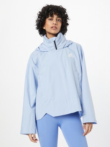 ADIDAS SPORTSWEAR Outdoor jacket 'Traveer' in Blue: front