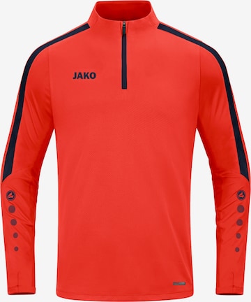 JAKO Sportsweatshirt 'Power' in Orange: Vorderseite