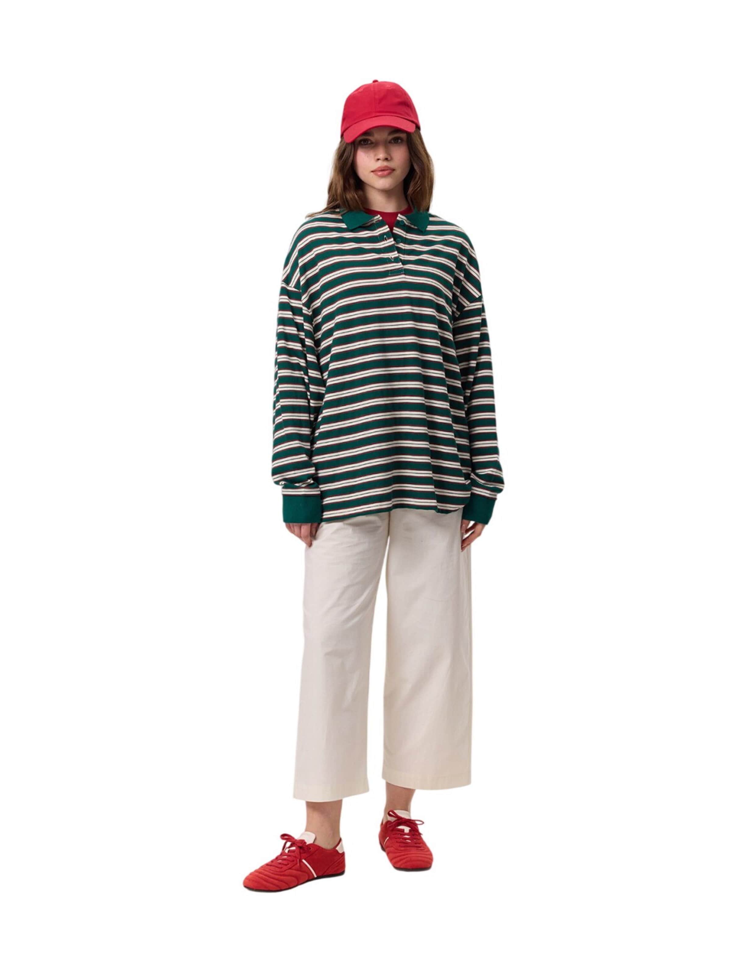 MANUKA Sweatshirt‌‌‌‌‌ in Grün: Vorderseite