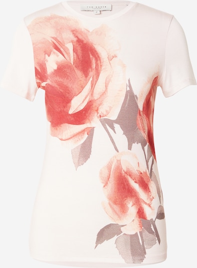 Ted Baker Majica 'BINDII' veličine XS u siva / rosé / crvena, Pregled proizvoda