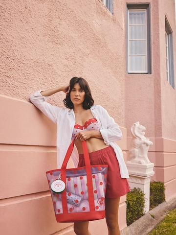 Geantă de plajă de la Cath Kidston pe roșu