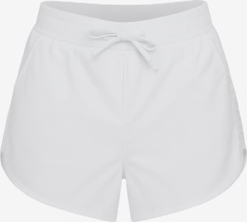Regular Shorts de bain C&City en blanc : devant