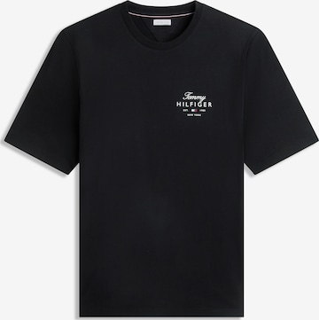 Tommy Hilfiger Big & Tall Shirt in Zwart: voorkant
