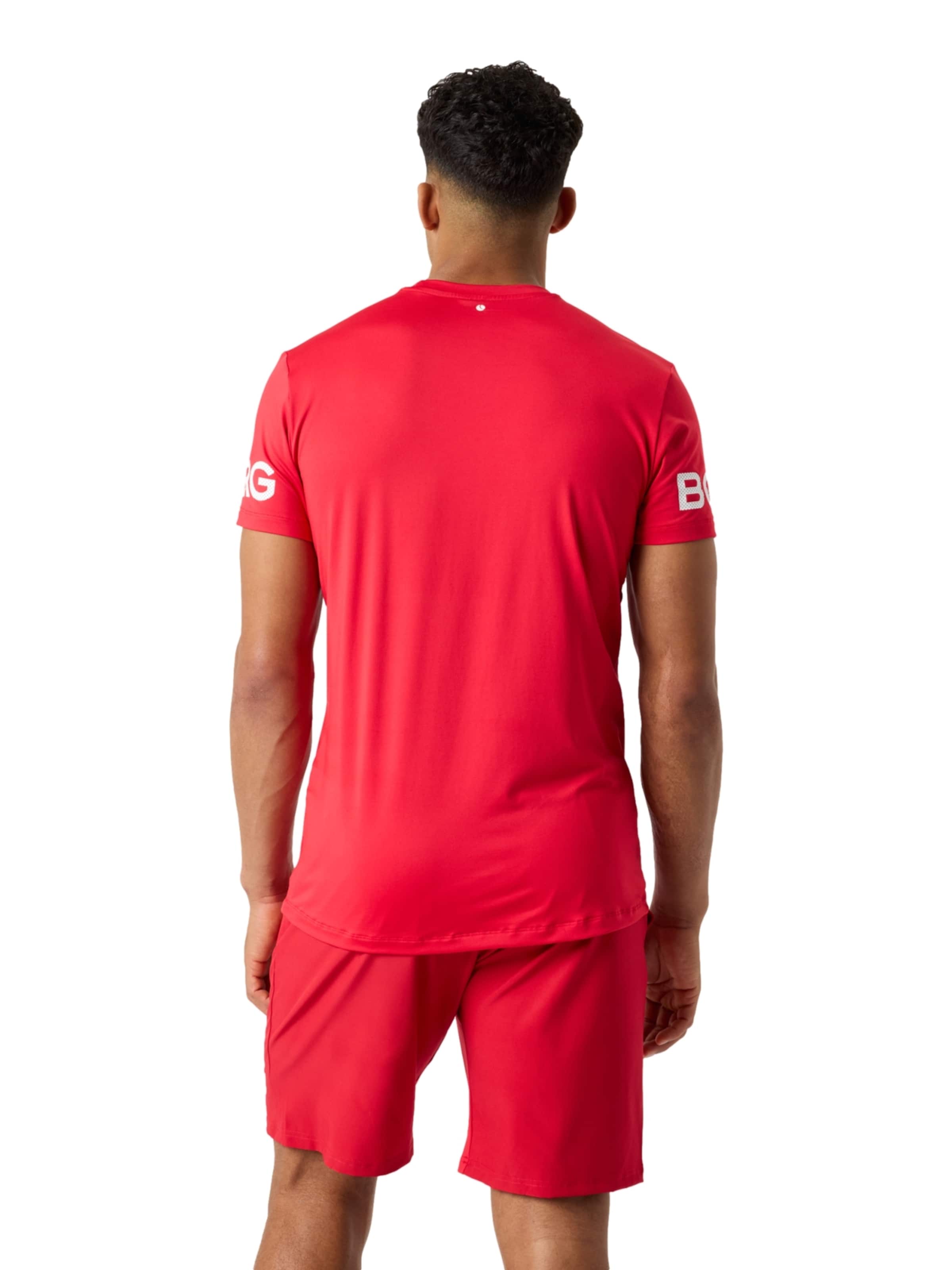 Maglia funzionale di BJÖRN BORG in rosso