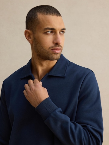 DAN FOX APPAREL Majica 'Bruno' | modra barva