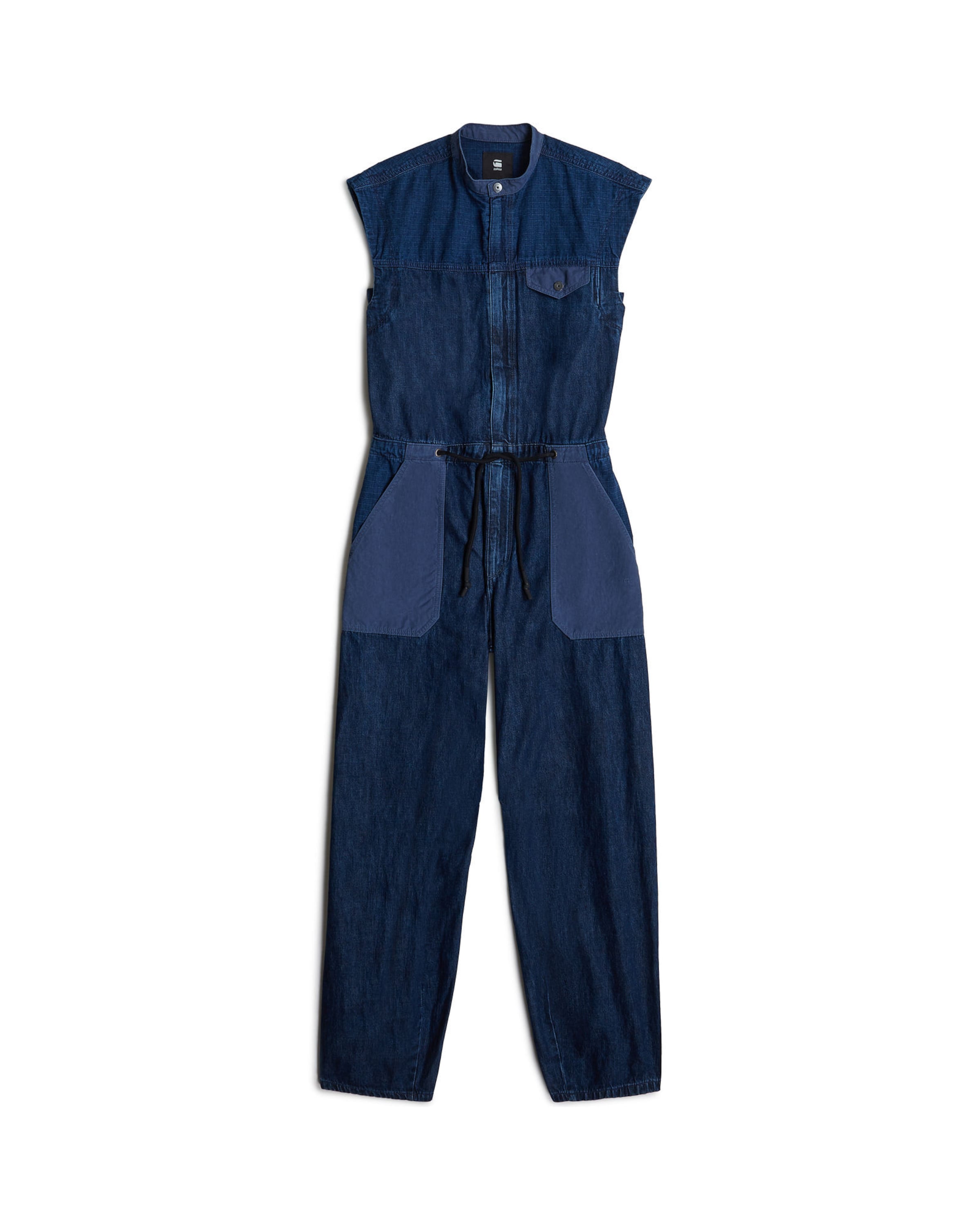 G-STAR Jumpsuit in Blauw: voorkant