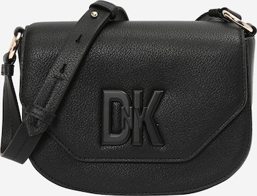 DKNY Õlakott 'SEVENTH AVENUE', värv must: eest vaates