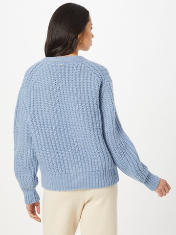 Rich & Royal Knit Cardigan in Blue