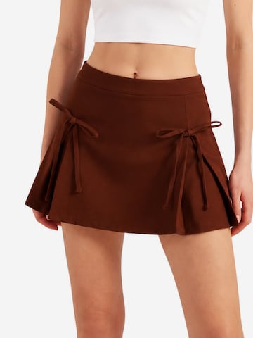 HOLLY LOLLY Rok in Bruin: voorkant
