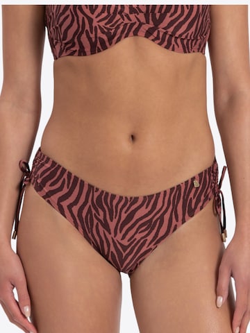 Beachlife Bikinitrusse 'Zebra' i pink