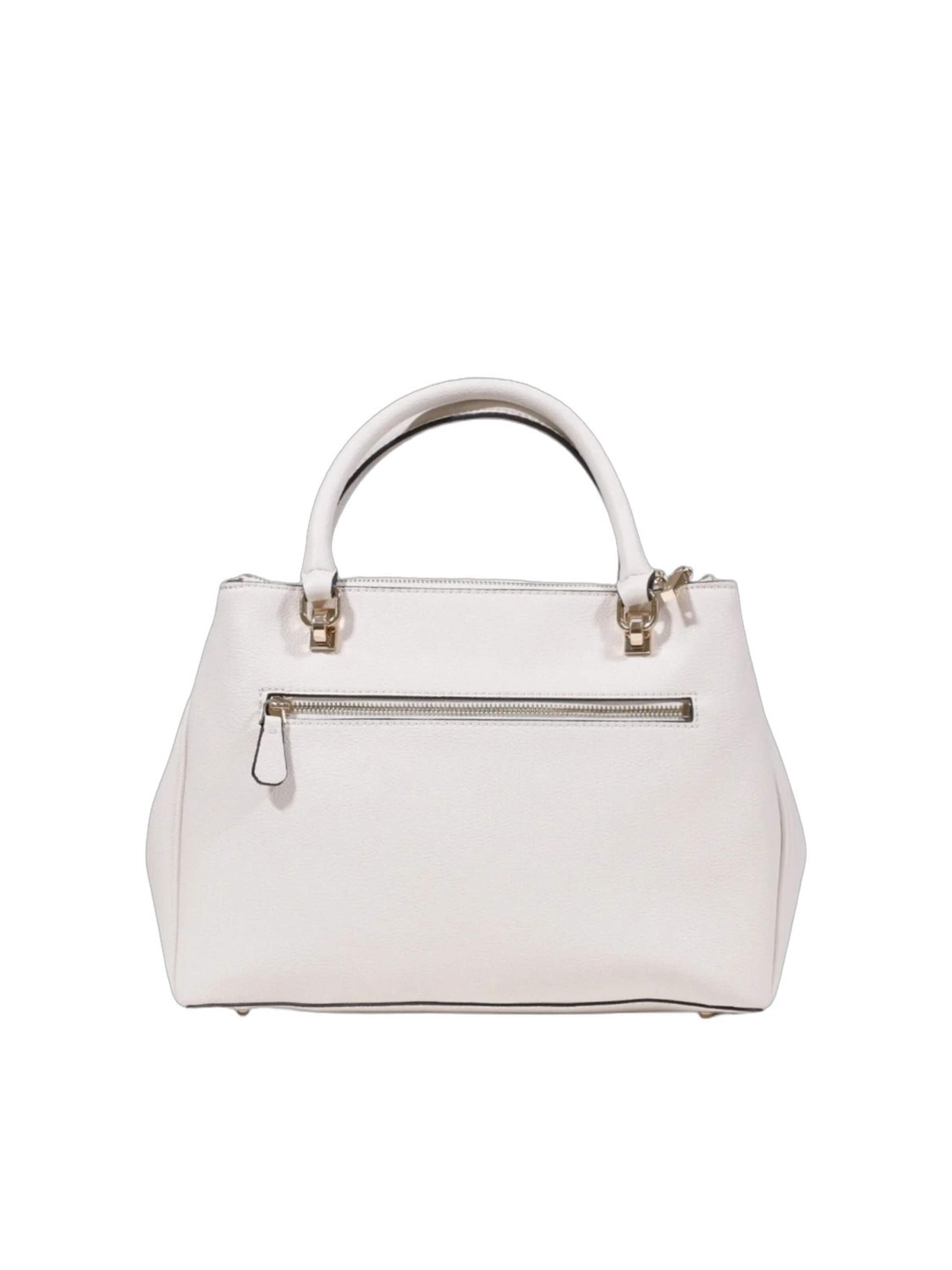 GUESS - Bolso de hombro 'Guess Sacs à main Silvye Bucket Off White' en blanco
