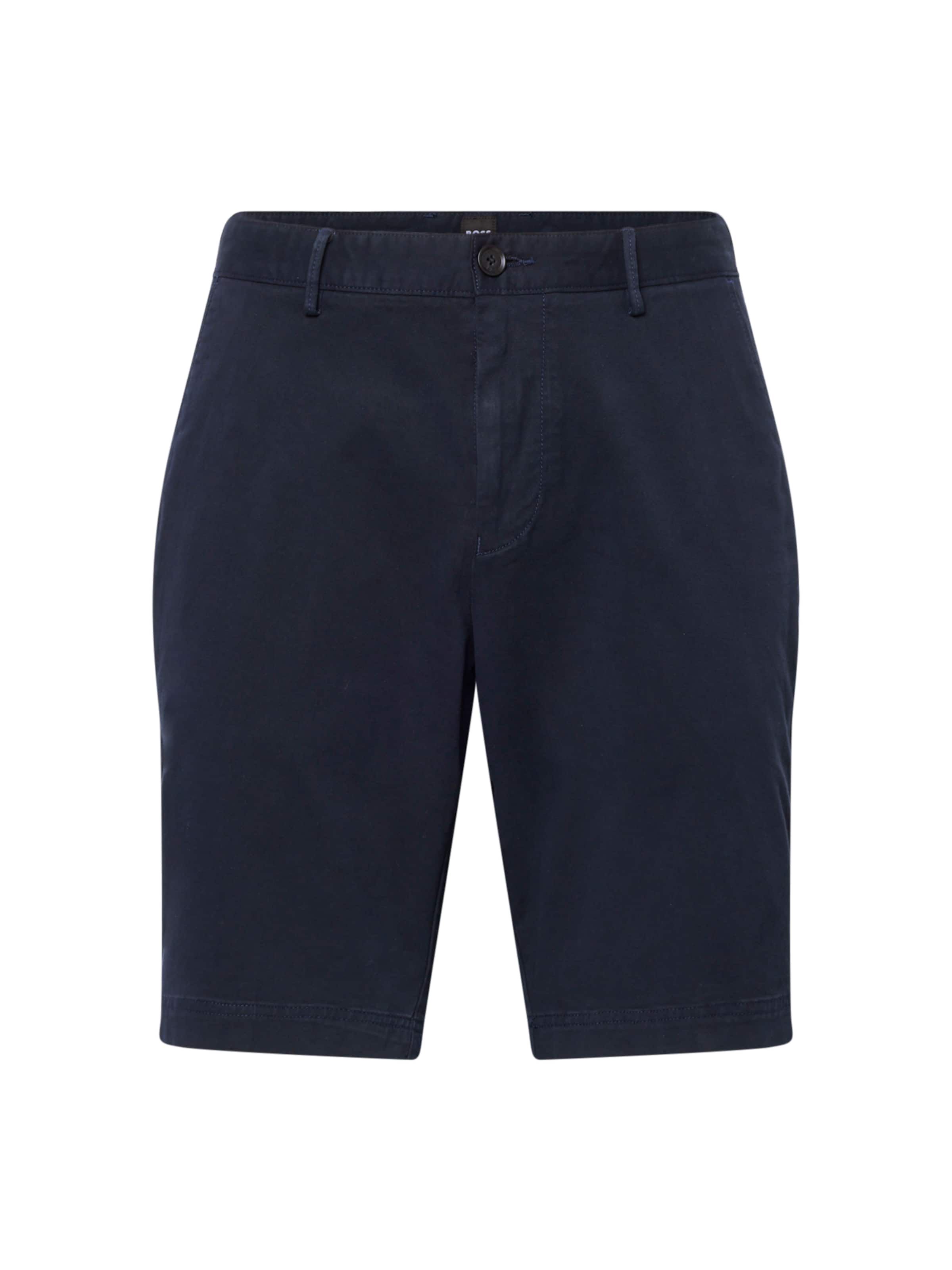 mėlyna BOSS Standartinis „Chino“ stiliaus kelnės: priekis