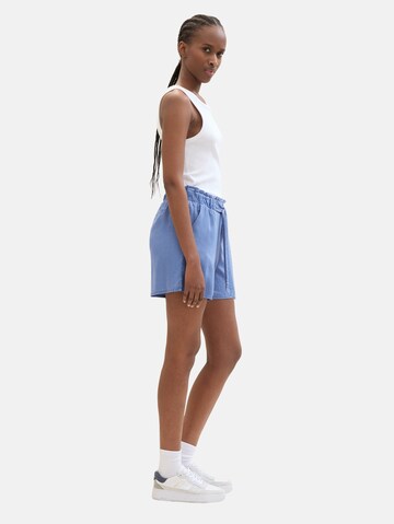 TOM TAILOR DENIM Regular Shorts in Blau