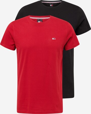 Tommy Jeans - Camiseta en rojo: frente