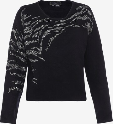 Pull-over faina en noir : devant