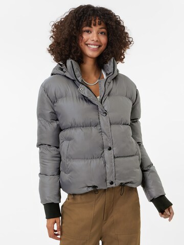 Trendyol Winter Jacket in Grey: front