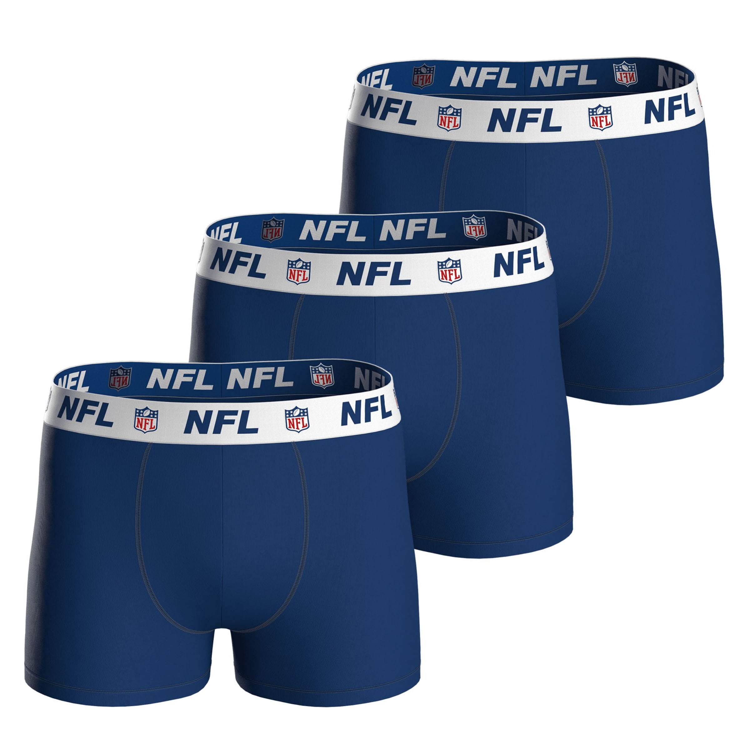 NFL Boxershort in Blau: Vorderseite