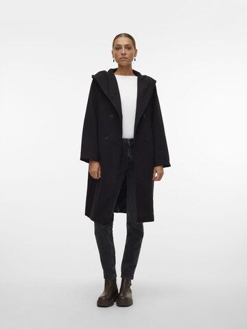 VERO MODA Overgangsfrakke i sort