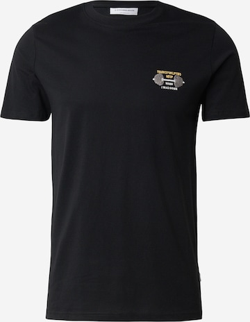 Lindbergh - Camiseta en negro: frente