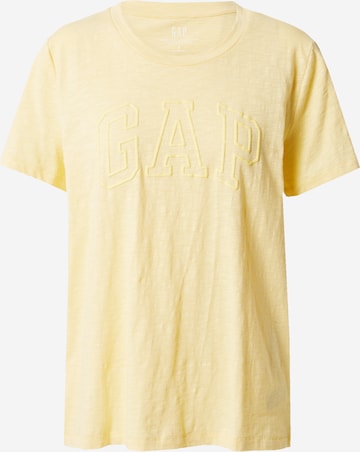 GAP Shirt in Geel: voorkant