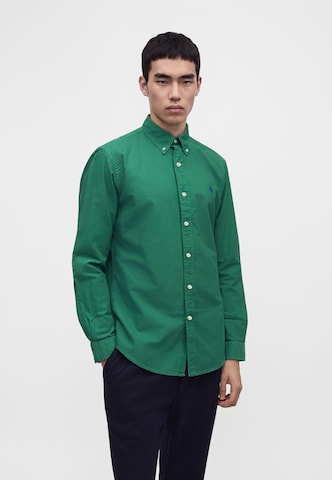 Polo Ralph Lauren Средняя посадка Рубашка в Зеленый