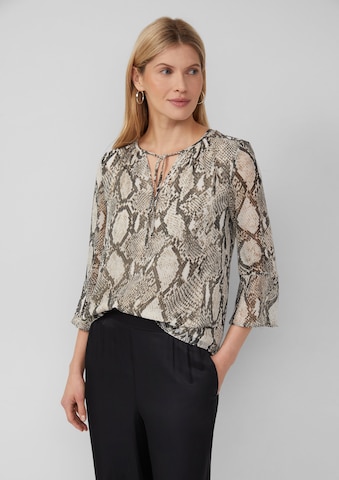 s.Oliver BLACK LABEL Blouse in Beige: front