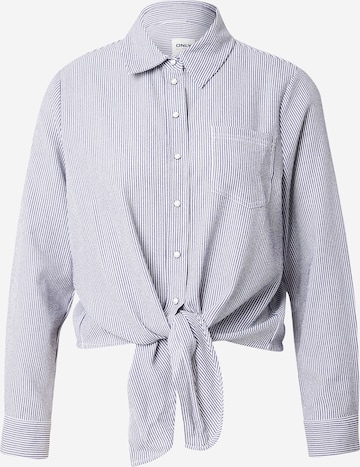 Camicia da donna 'ONLLECEY' di ONLY in blu: frontale