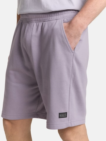 TOM TAILOR DENIM Loosefit Broek in Lila