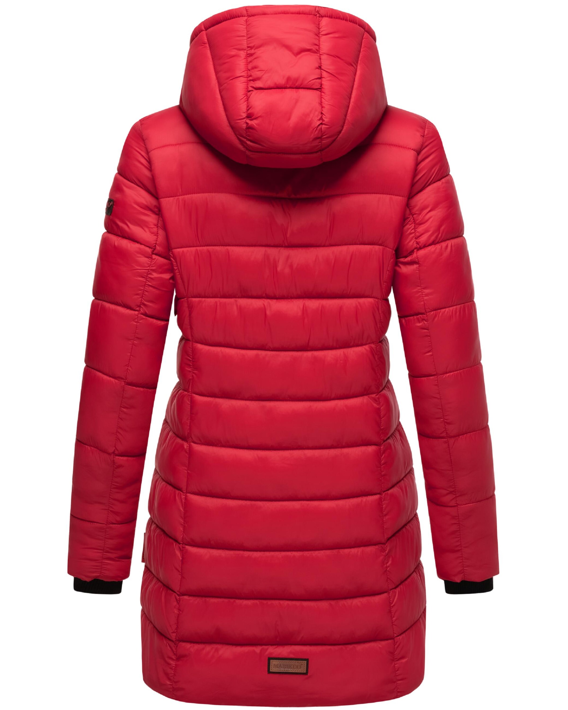 MARIKOO Wintermantel 'Abendsternchen' in Rood