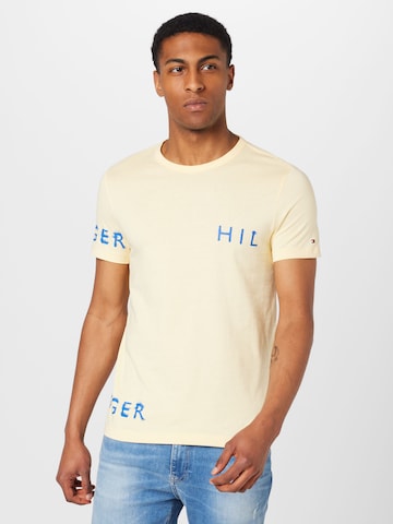 TOMMY HILFIGER T-Shirt in Gelb: predná strana