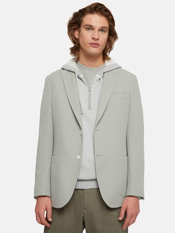 Boggi Milano Regular fit Suit Jacket in Green: front